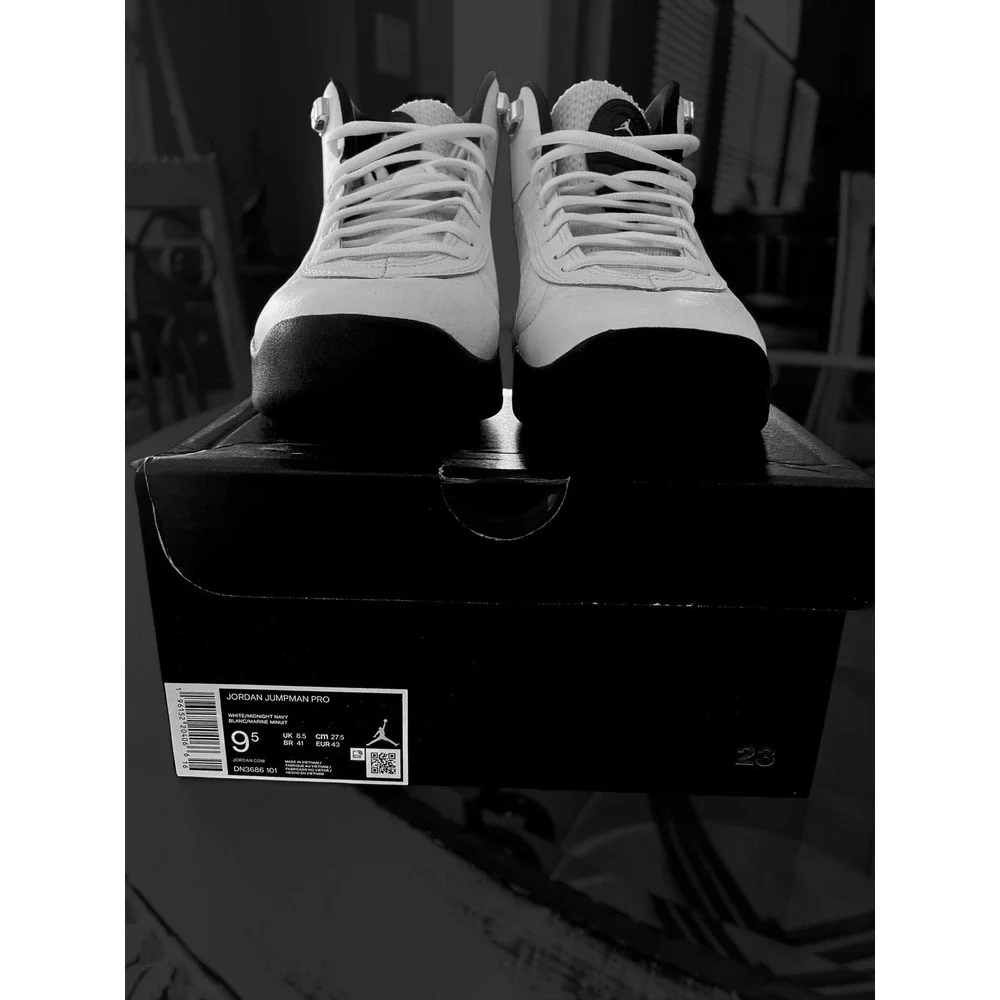 Size 9.5 - Air Jordan Jumpman Pro 2022 White Midnight Navy